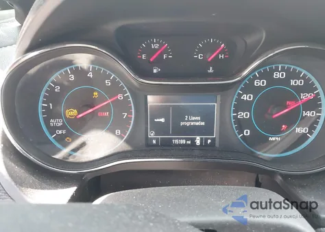 2016 Chevrolet Cruze Lt Auto из США, поврежденный, VIN 1G1BE5SM4G7237172